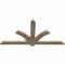 Ekena Millwork Redmond Rough Sawn Timber Gable Bracket, Douglas Fir, 60"W x 30"H x 2"D x 4"F, 12/12 Pitch GBW060X30X0204RED00RDF - alternate 5